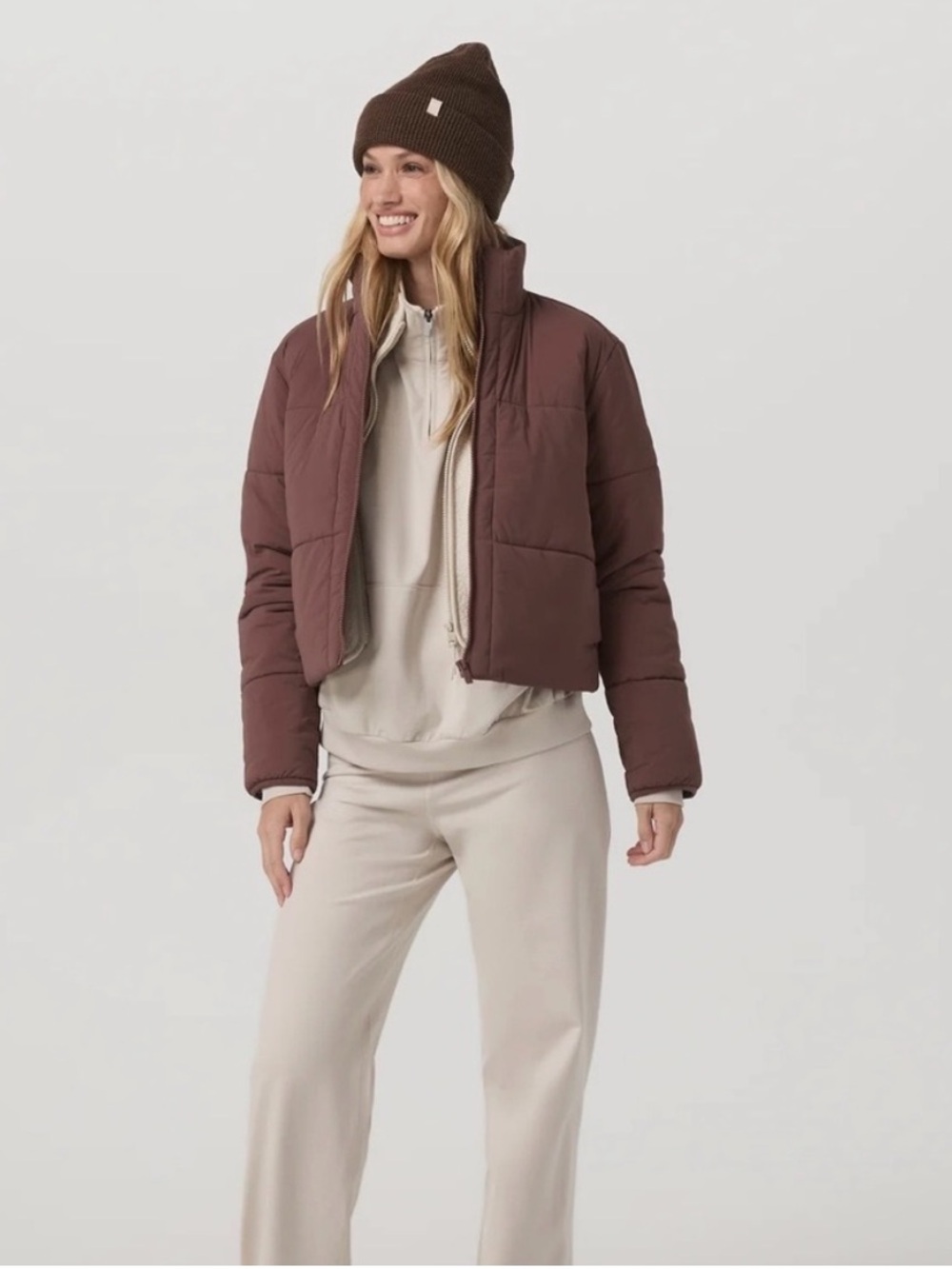New VUORI Canyon Insulated Ventura Jacket in Sable Size M NWT